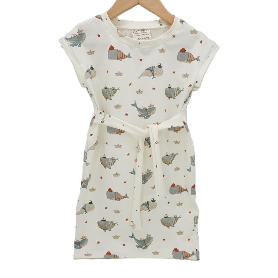 Sommerkleid Adria Küstenkind Wale Schiffchen 134-176